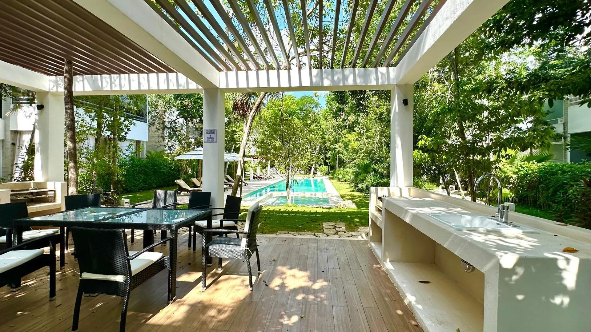 Cozy Stay In Tulum - Aldea Zama - 2 Pools, Gym & Palapa 아파트